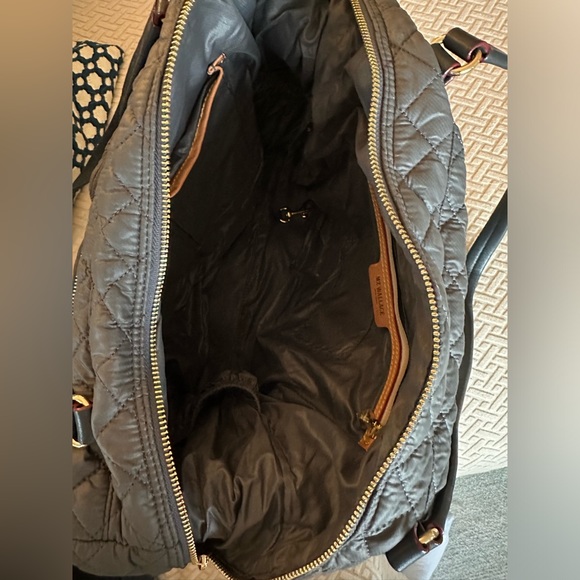 MZ Wallace Quilted Shoulder Travel Bag In Magnet - Picture 4 of 4